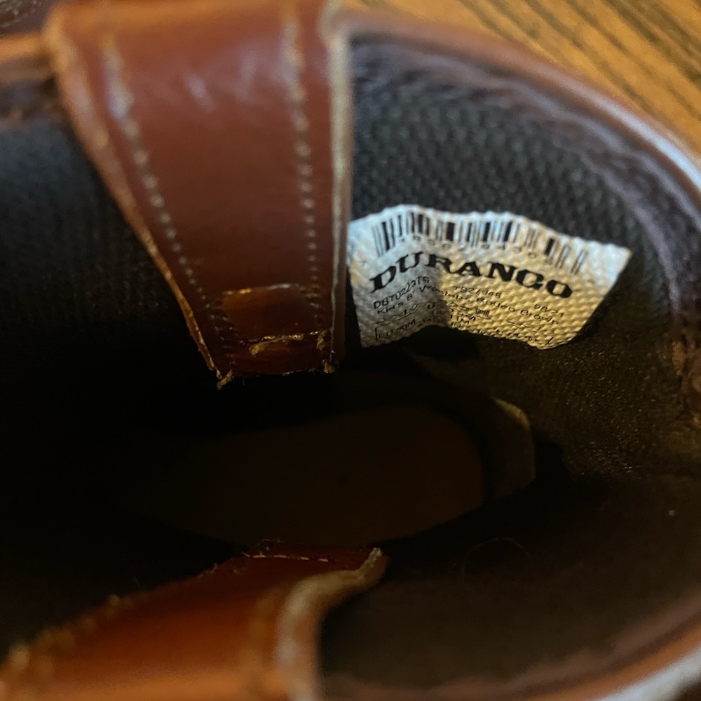 Durango Rodeo Brown Kids' Western Boots - Picture 4 of 10